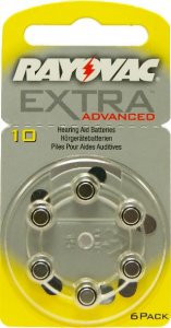 Rayovac EXTRA, baterie do naslouchadel