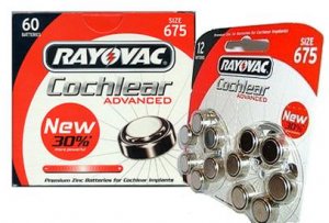 Baterie RAYOVAC cochlear, 1,4V